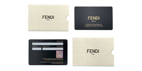 fake fendi clothes|fendi authenticity card.